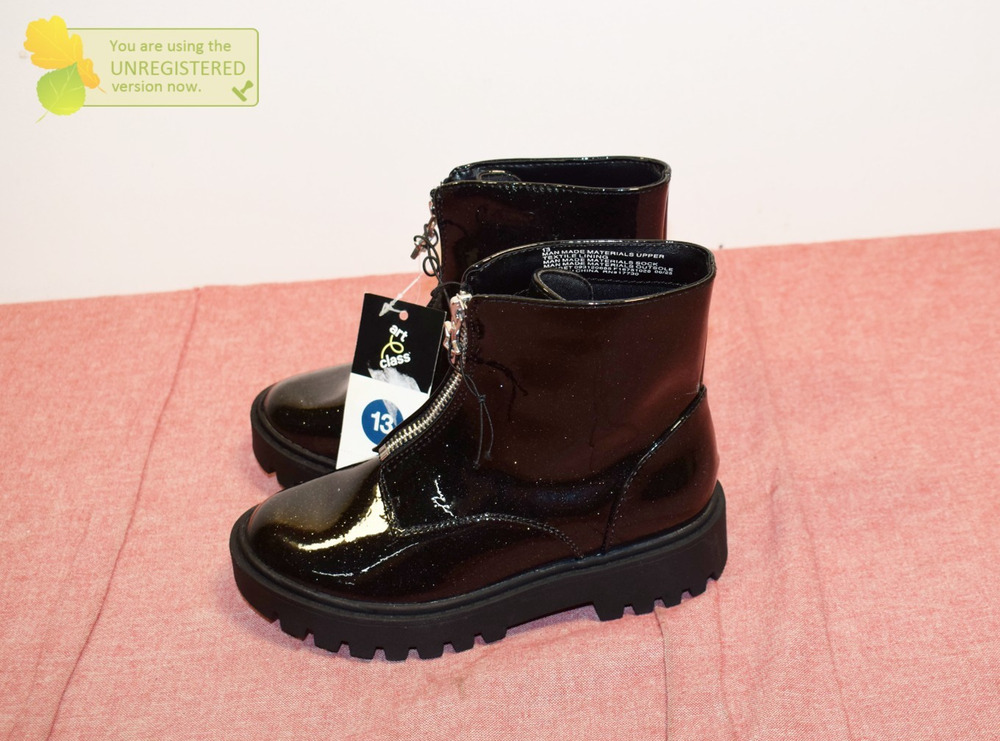 art class Kids' Myra Chelsea Boots Black Size 13